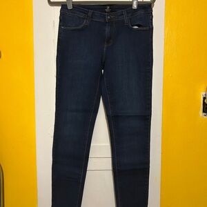 Just Black Women's Dark Indigo Skinny Jeans